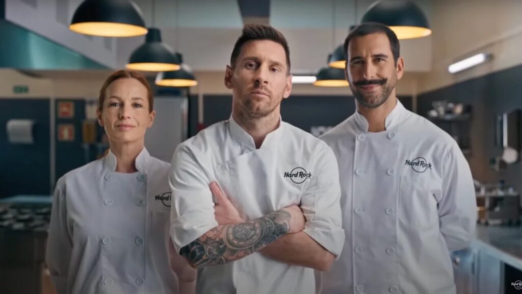 Parceira de Lionel Messi, Hard Rock Cafe lança “Messi Chicken”