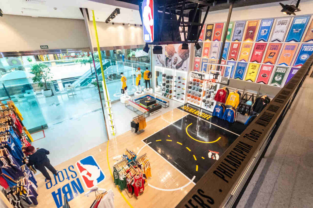 NBA inaugura em Recife o seu 25º ponto de venda oficial no Brasil