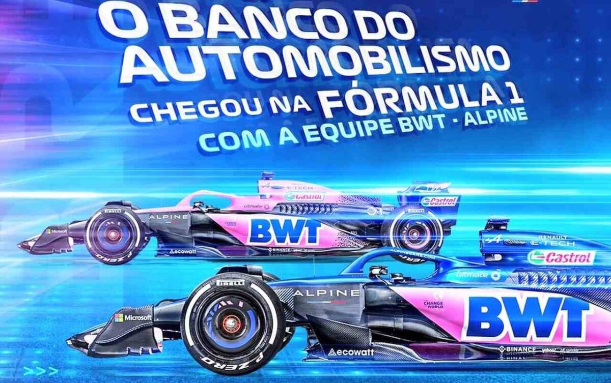 Banco BRB é novo patrocinador da Alpine na F1