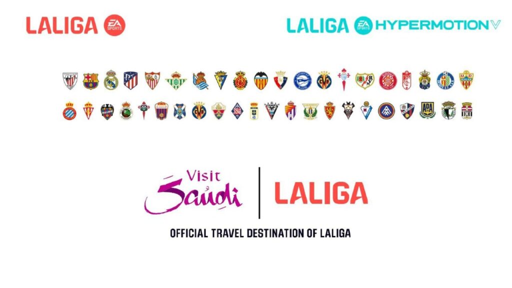 Em mais um movimento saudita, Visit Saudi se torna patrocinador global de LaLiga