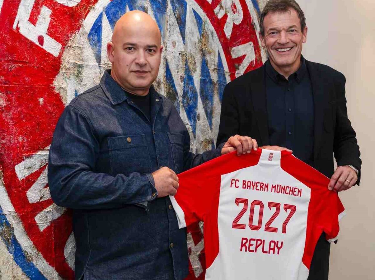 Italiana Replay é a nova patrocinadora do Bayern de Munique