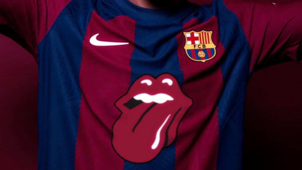 Barcelona deverá promover o Rolling Stones na camisa no clássico contra o Real Madrid