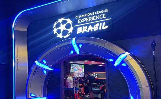 Champions League Experience Brasil é espaço temático para fãs de