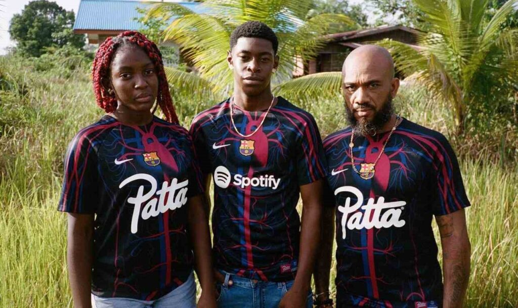 Em colaboração da Nike com a Patta, Barcelona lança nova camisa pré-jogo
