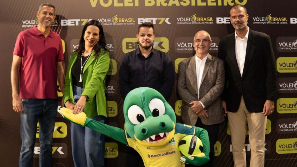 Empresa de apostas Bet7k é a nova patrocinadora da Confederação Brasileira de Vôlei