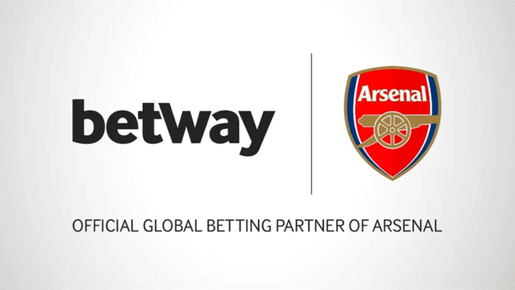 Betway é a nova patrocinadora do Arsenal