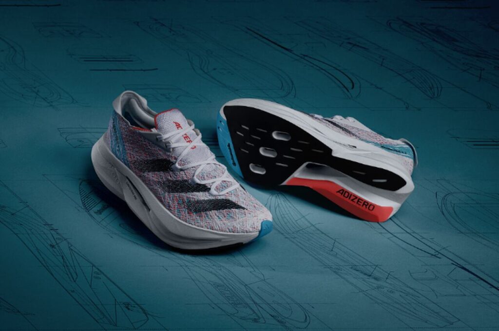 Adidas apresenta Prime X 2 Strung, tênis para running projetado sem restrições de regulamento