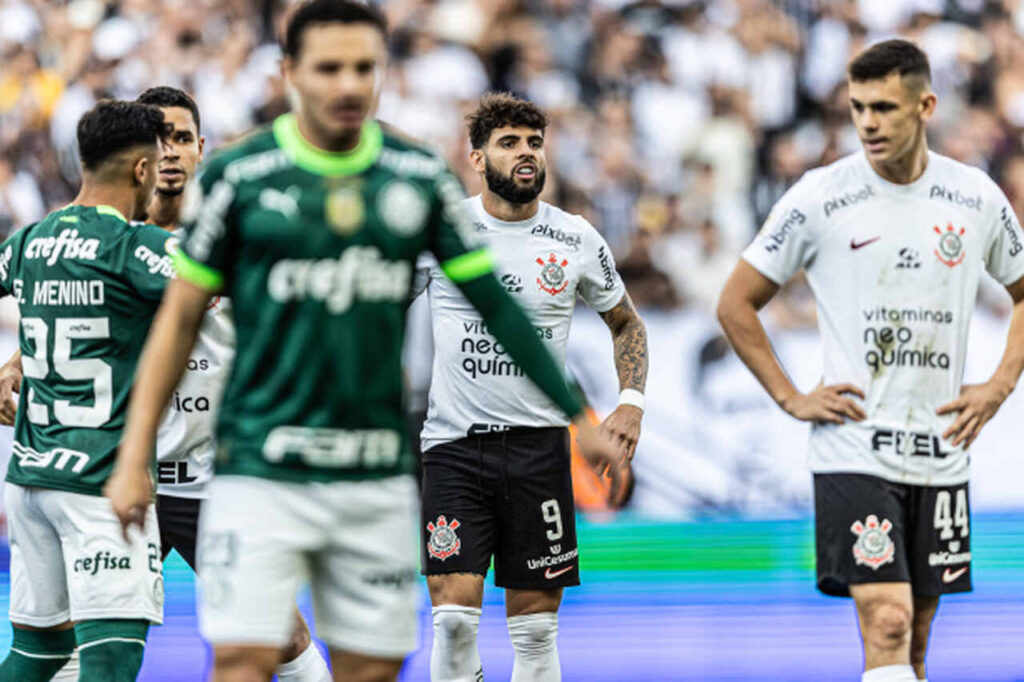 Empate no clássico Corinthians X Palmeiras garante maior audiência para Globo no Brasileirão 2023