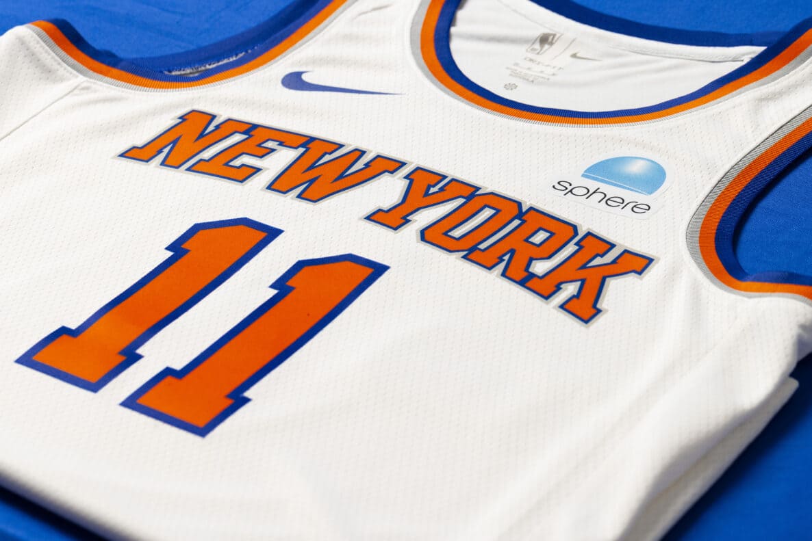 Sphere é a nova patrocinadora de camisa do New York Knicks - MKT Esportivo