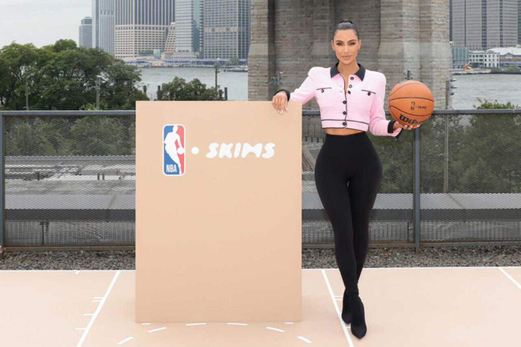 Kim Kardashian e NBA fecham acordo de patrocínio