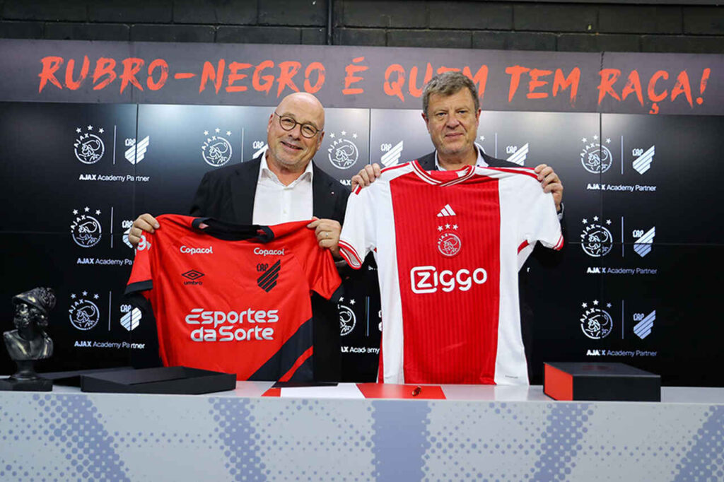 Athletico fecha parceria estratégica com Ajax