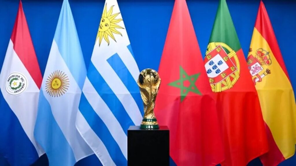 FIFA anuncia que Copa do Mundo de 2030 será em Espanha, Portugal e Marrocos, com jogo de abertura no Uruguai