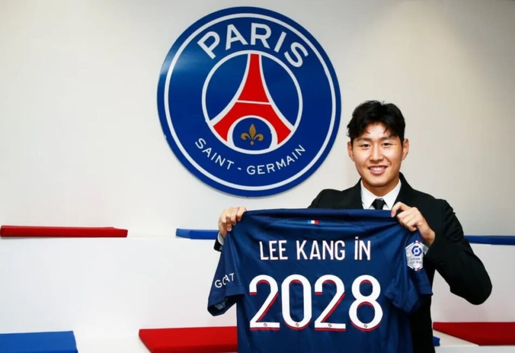 Lee Kang-in no PSG: um fenômeno comercial que supera até mesmo Mbappé