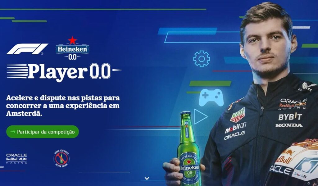Heineken 0.0 aproveita GP São Paulo de F1 e anuncia terceira edição do Player 0.0