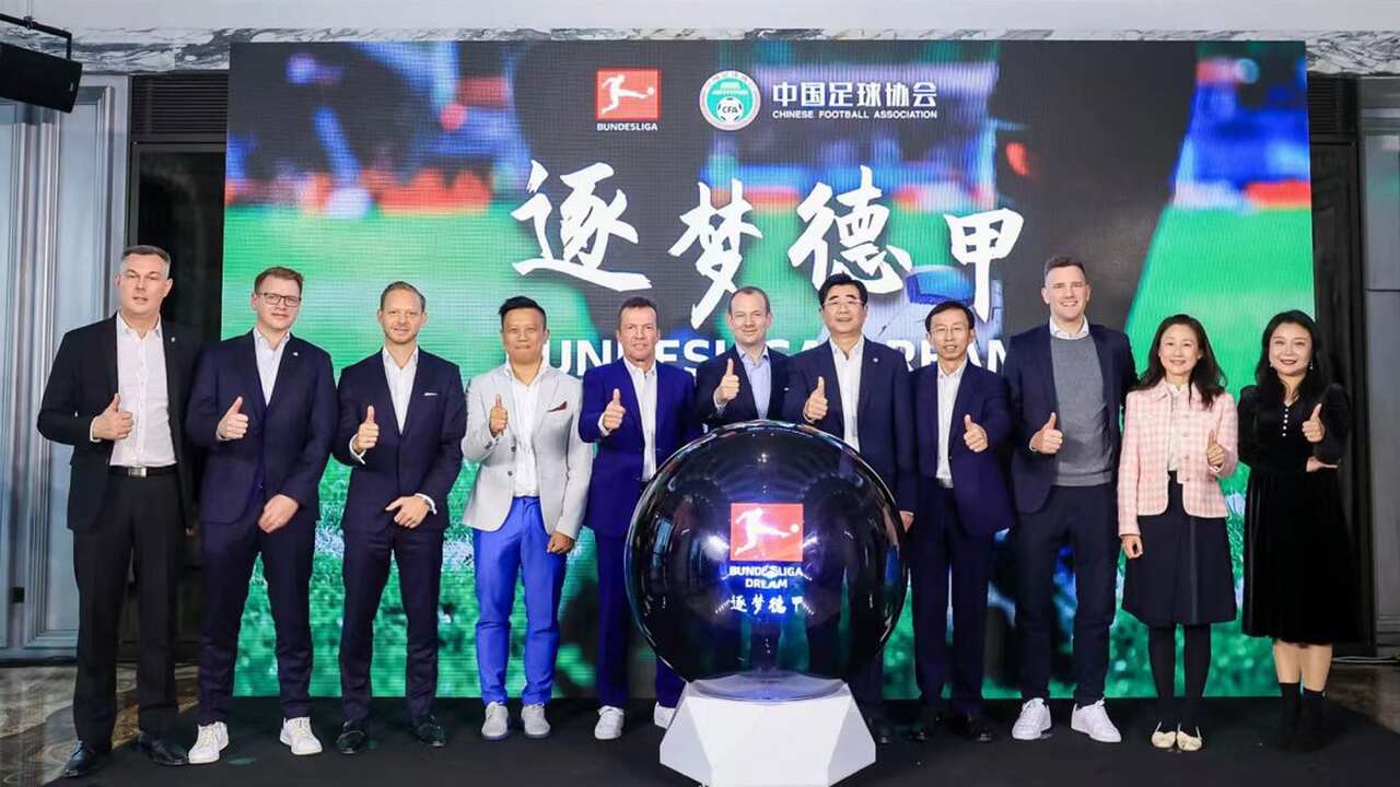 Die Bundesliga unterzeichnet eine Partnerschaft mit dem Chinesischen Fußballverband