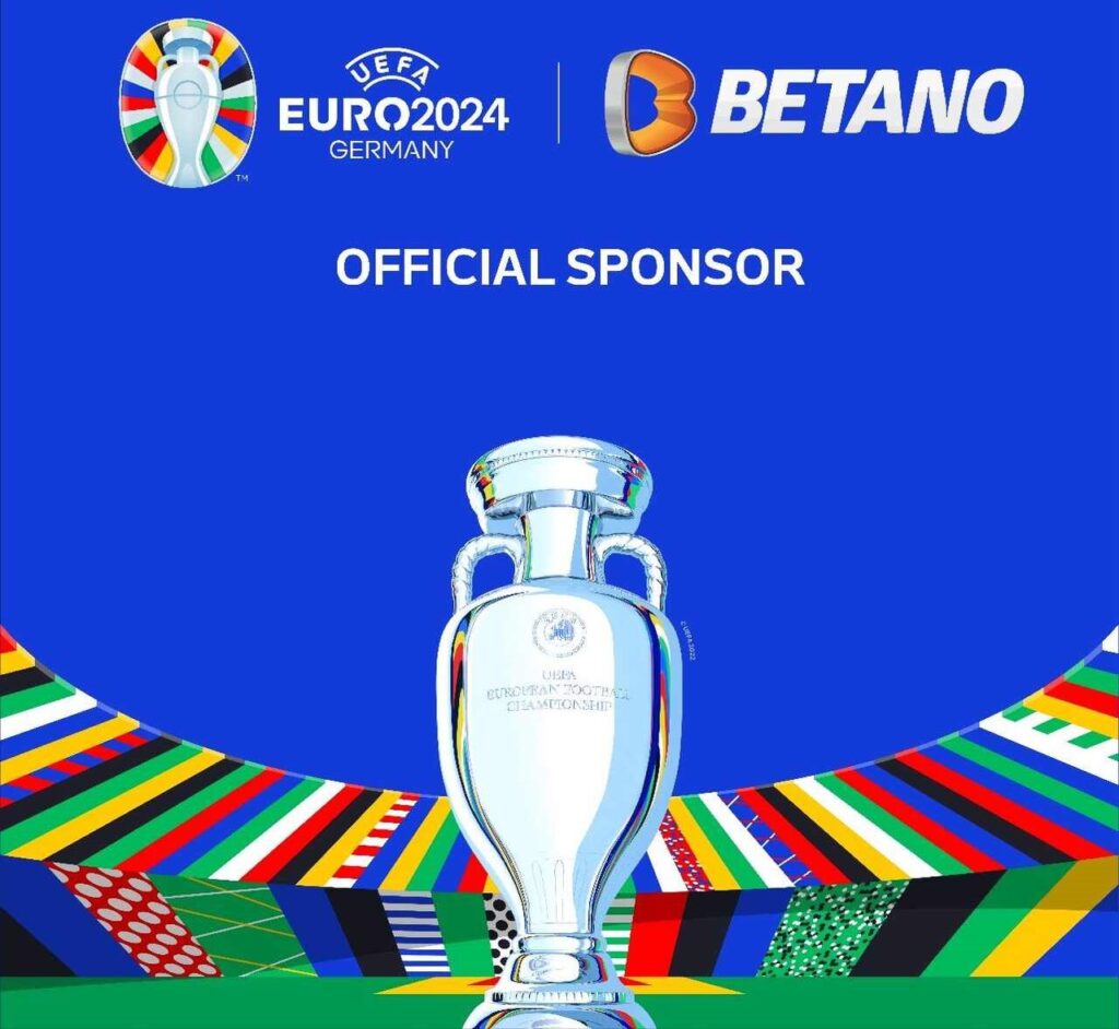 Betano fecha acordo com a UEFA e patrocinará a Euro 2024