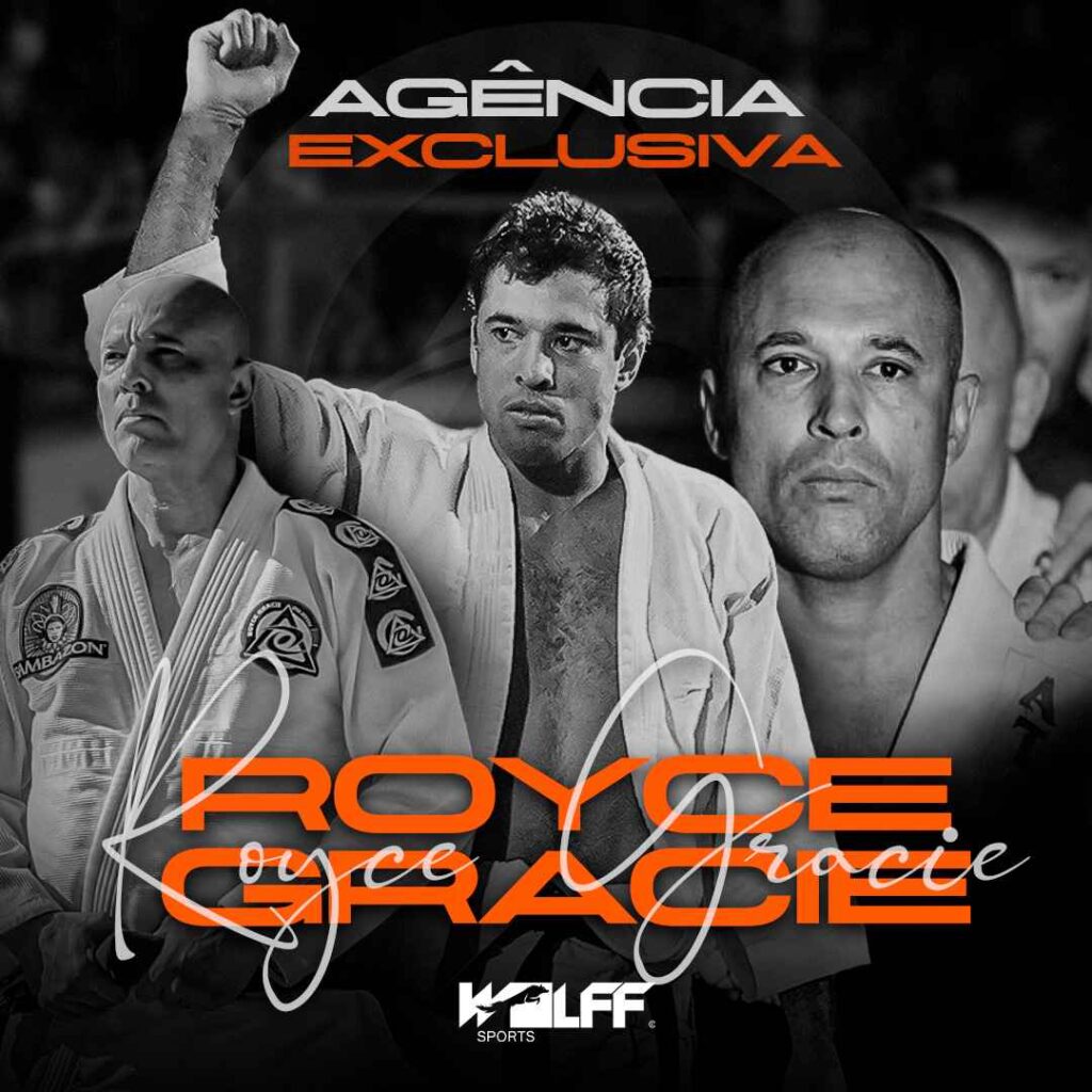 Lenda do MMA, Royce Gracie passa a ser agenciado pela Wolff Sports no Brasil