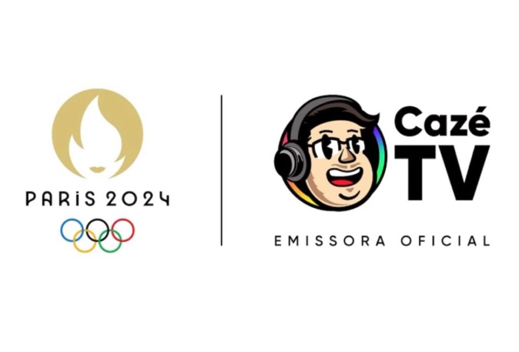CazéTV anuncia patrocinadores para Jogos Olímpicos de Paris 2024