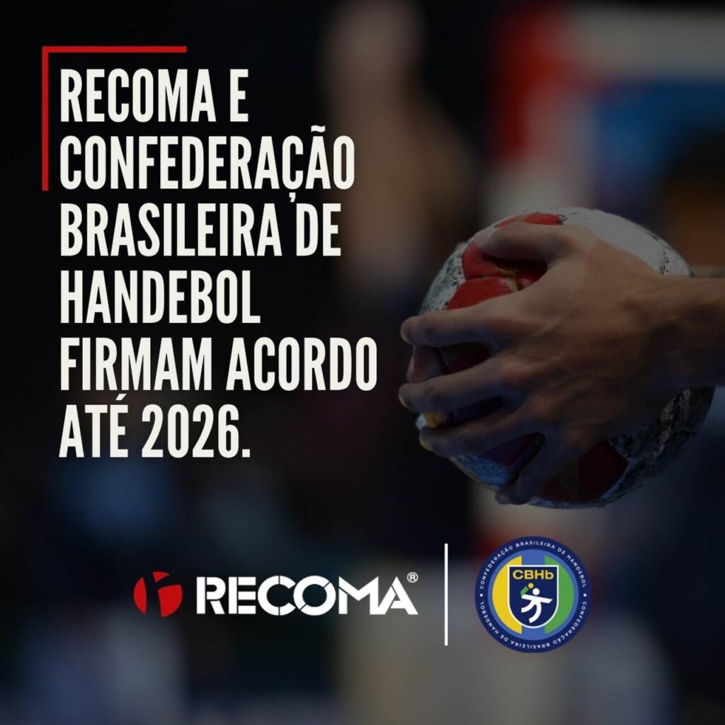 Confederação Brasileira de Handebol fecha acordo com a Recoma até 2026
