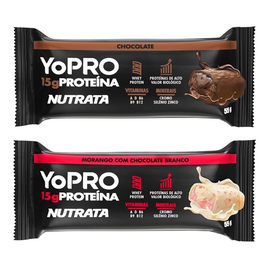 YoPRO e Nutrata anunciam collab para lançar barras de proteínas