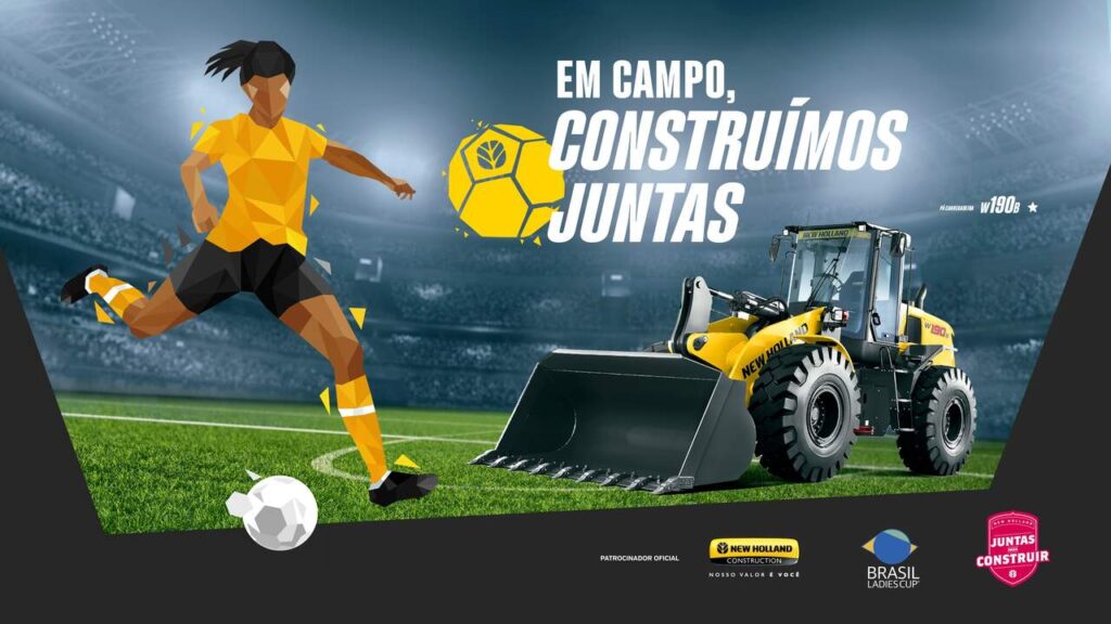 New Holland Construction fecha com Brasil Ladies Cup