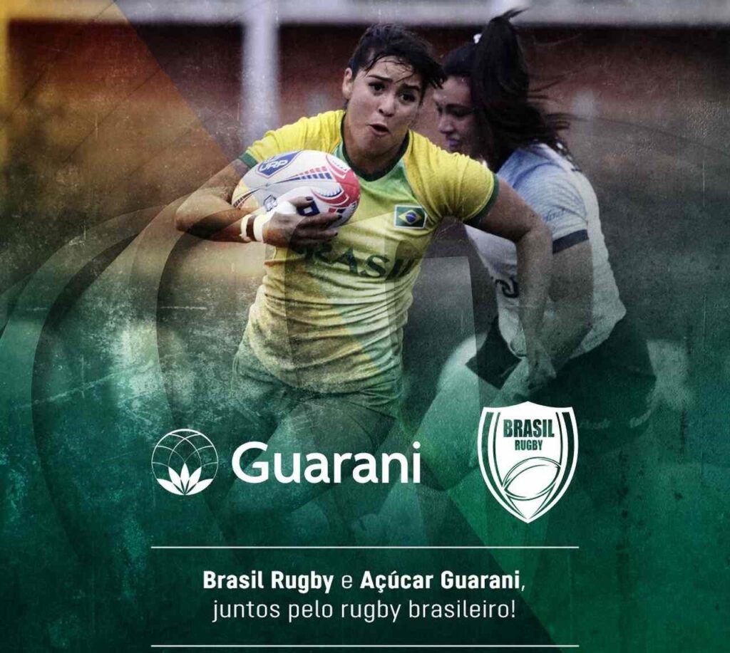 Açúcar Guarani é o novo patrocinador da Confederação Brasileira de Rugby 