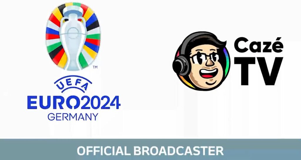 CazéTV adquire direitos de transmissão da Euro 2024