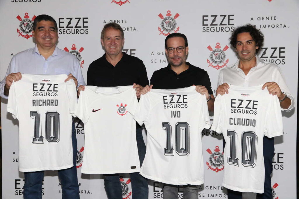 EZZE Seguros é nova patrocinadora do Corinthians