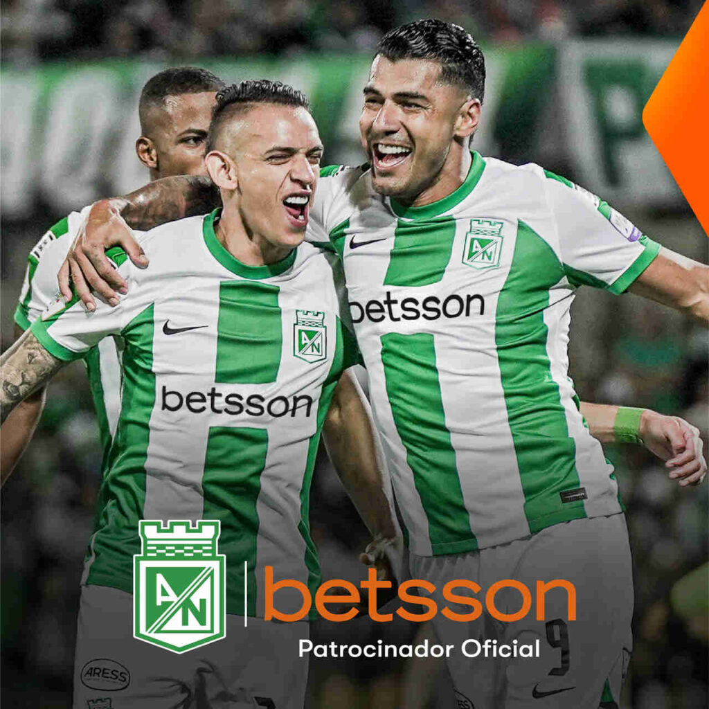 Betsson é a nova patrocinadora do Atlético Nacional, da Colômbia
