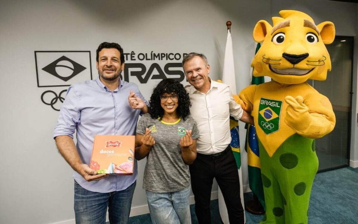 Docile anuncia parceria com o Comitê Olímpico do Brasil