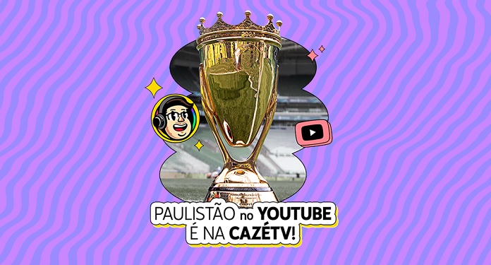 YouTube e CazéTV transmitem Paulistão 2024 com patrocínios da Claro, Clear, EstrelaBet, Localiza e PagBank