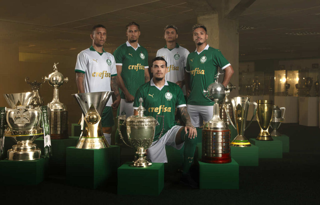 PUMA e Palmeiras apresentam novos uniformes para a temporada 2024