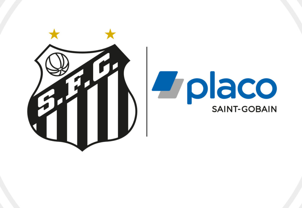 Santos anuncia renovação da parceria com a Placo