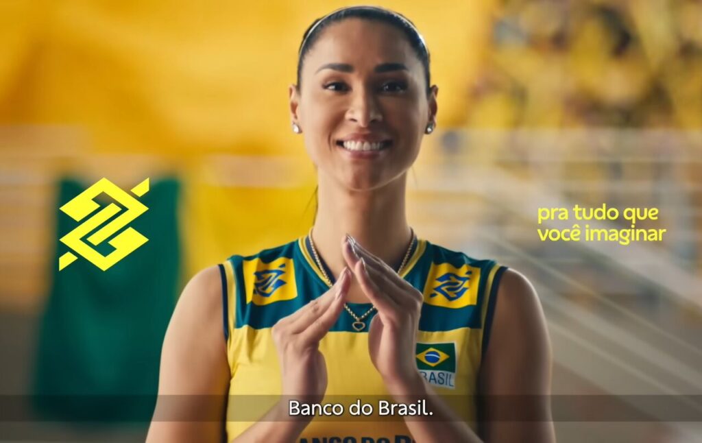 Aproveitando ano de Jogos Olímpicos, Banco do Brasil lança sua primeira campanha no esporte em 2024