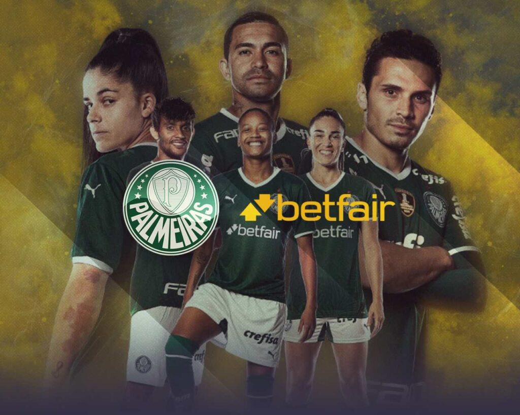 Betfair não renova e deixa de patrocinar o Palmeiras em 2024