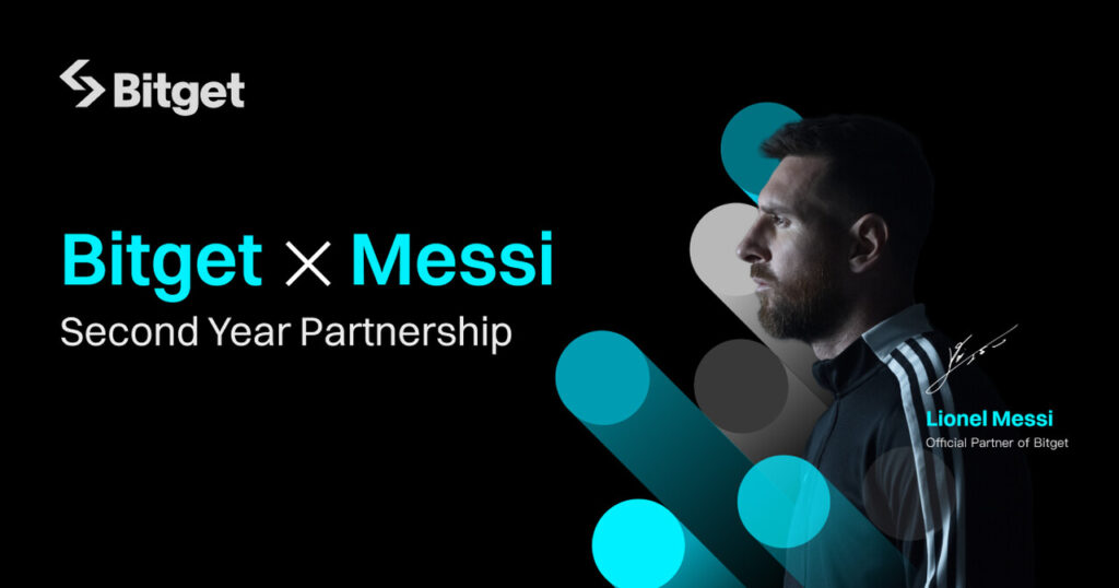 Bitget lança nova campanha com Lionel Messi
