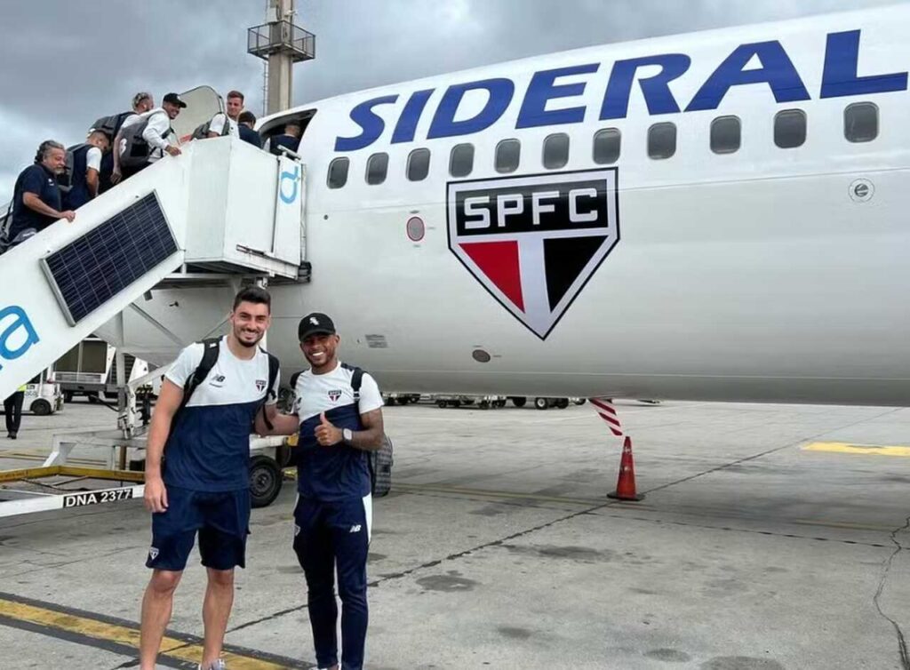 São Paulo fecha parceria com a Sideral Linhas Aéreas