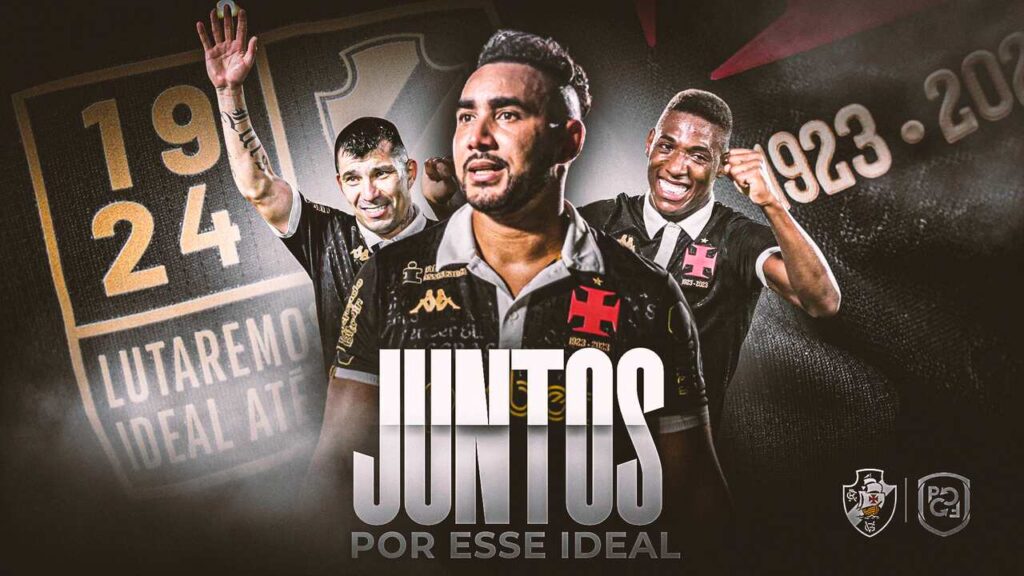 Vasco promove campanha ressaltando a luta contra o racismo no futebol