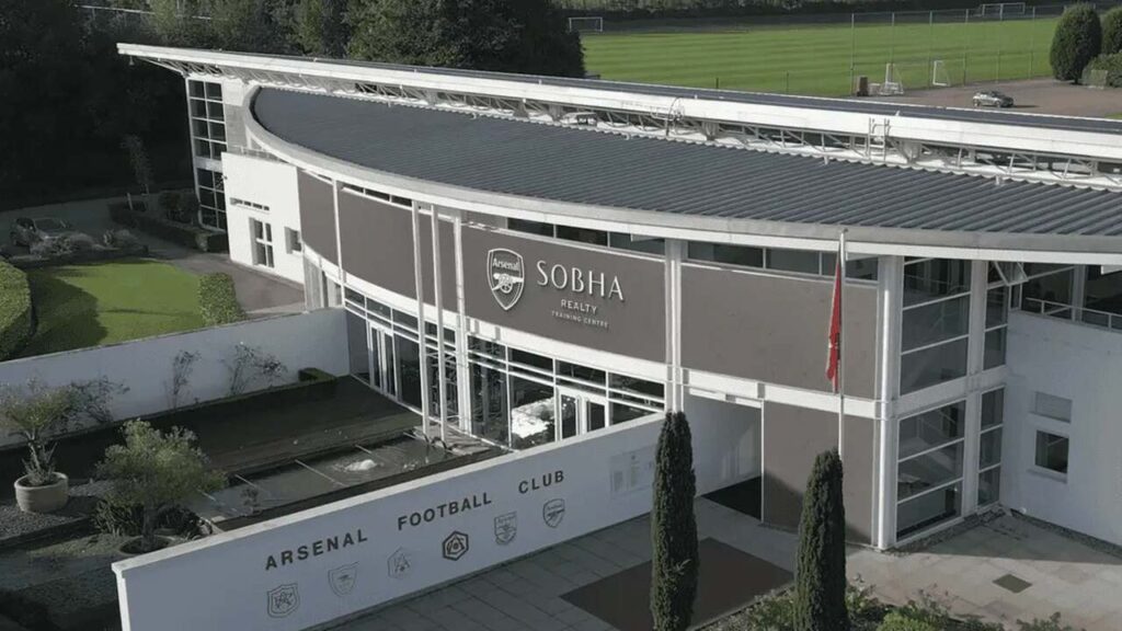 Arsenal fecha com Sobha Realty para naming rights de centro de treinamento