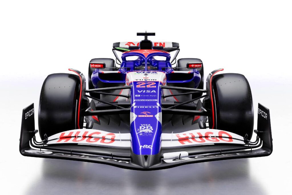 Hugo Boss é a nova patrocinadora da equipe Visa Cash App Racing Bulls da F1