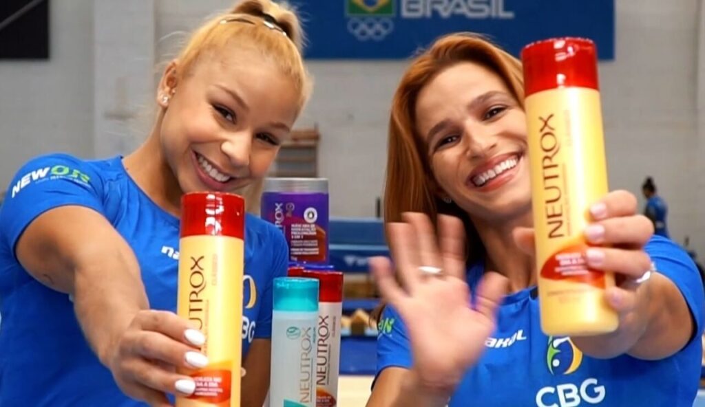 Neutrox anuncia patrocínio aos cuidados dos cabelos dos ginastas brasileiros