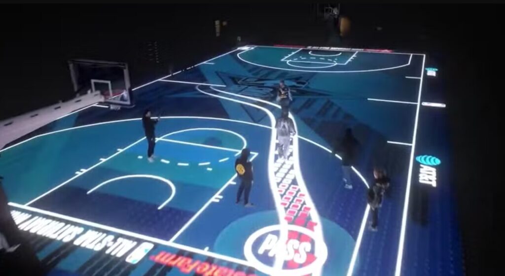 NBA All-Star Game terá quadra com piso de LED