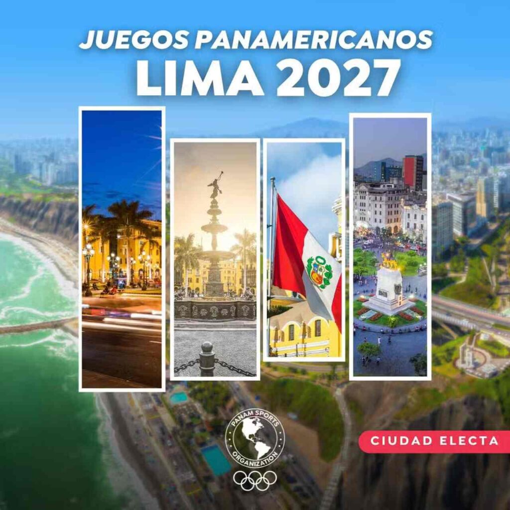 Lima será sede dos Jogos Pan-americanos em 2027