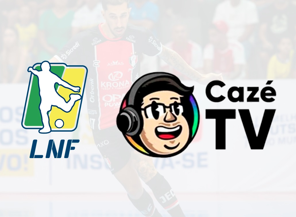 CazéTV transmitirá a temporada 2024 da Liga Nacional de Futsal