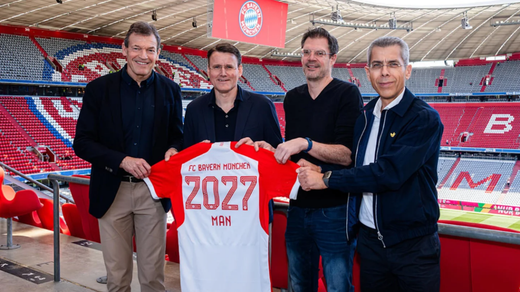 Bayern de Munique renova acordo com a fornecedora de veículos MAN