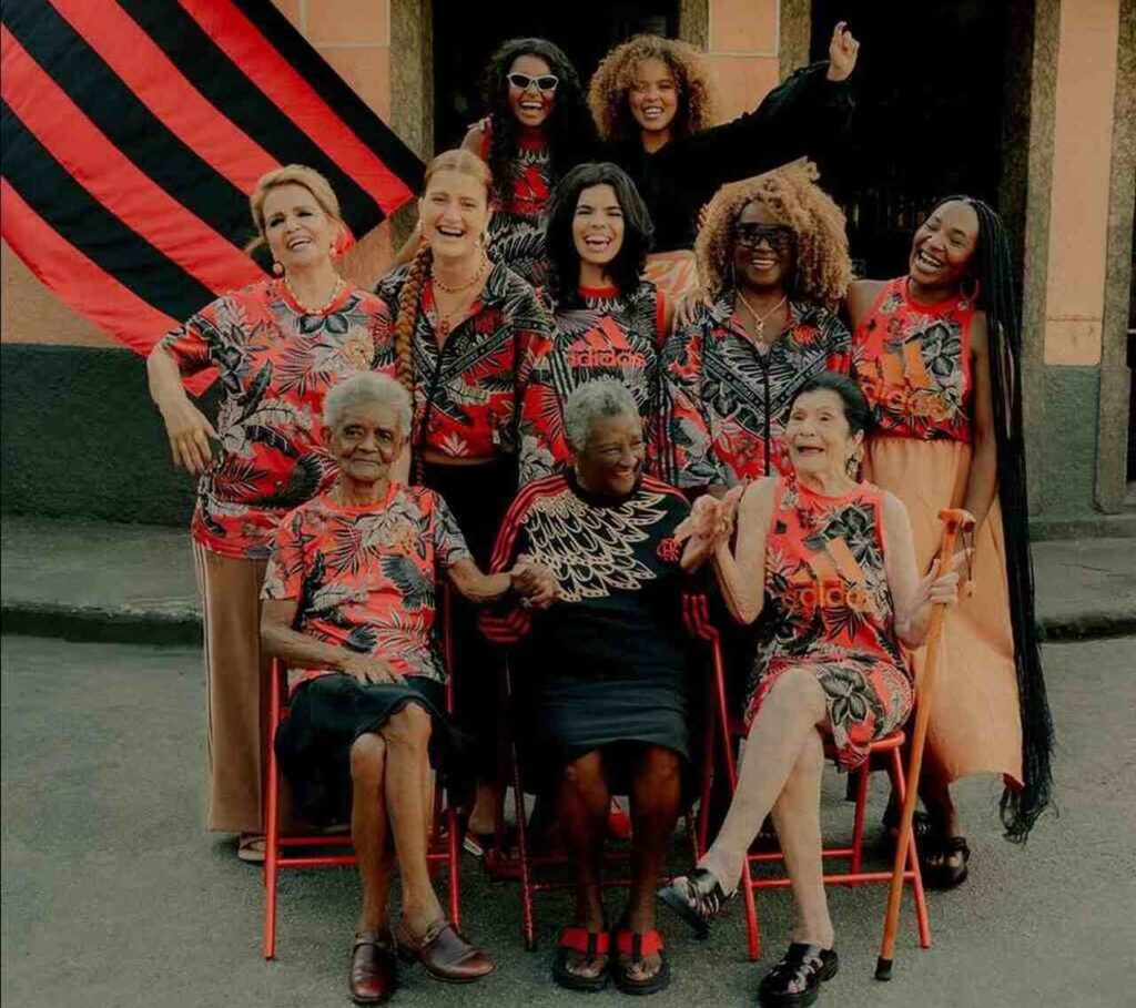 Inspirados por mulheres de várias gerações, FARM, adidas e Flamengo lançam coleção