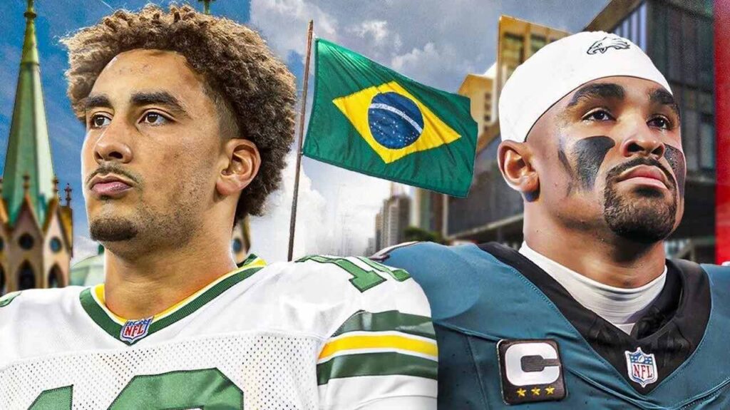 Green Bay Packers será o adversário dos Eagles no primeiro jogo da NFL no Brasil