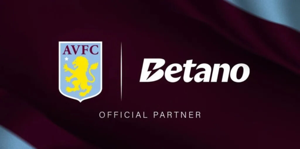 Aston Villa oficializa Betano como nova patrocinadora máster