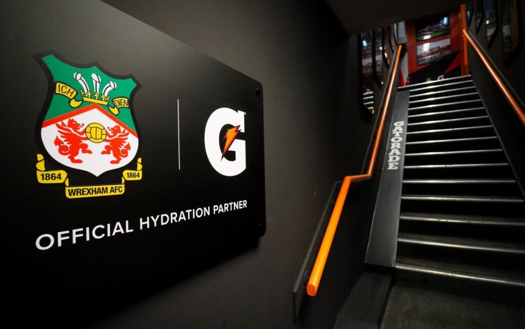 Wrexham AFC anuncia parceria com a Gatorade