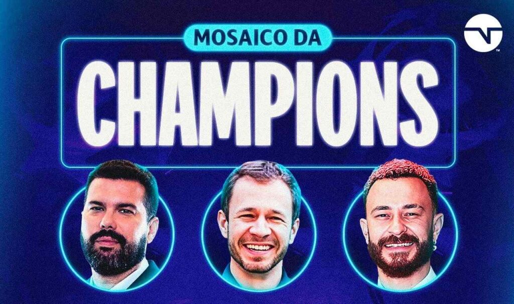 TNT Sports terá ‘Mosaico da Champions’ para as partidas das quartas da competição